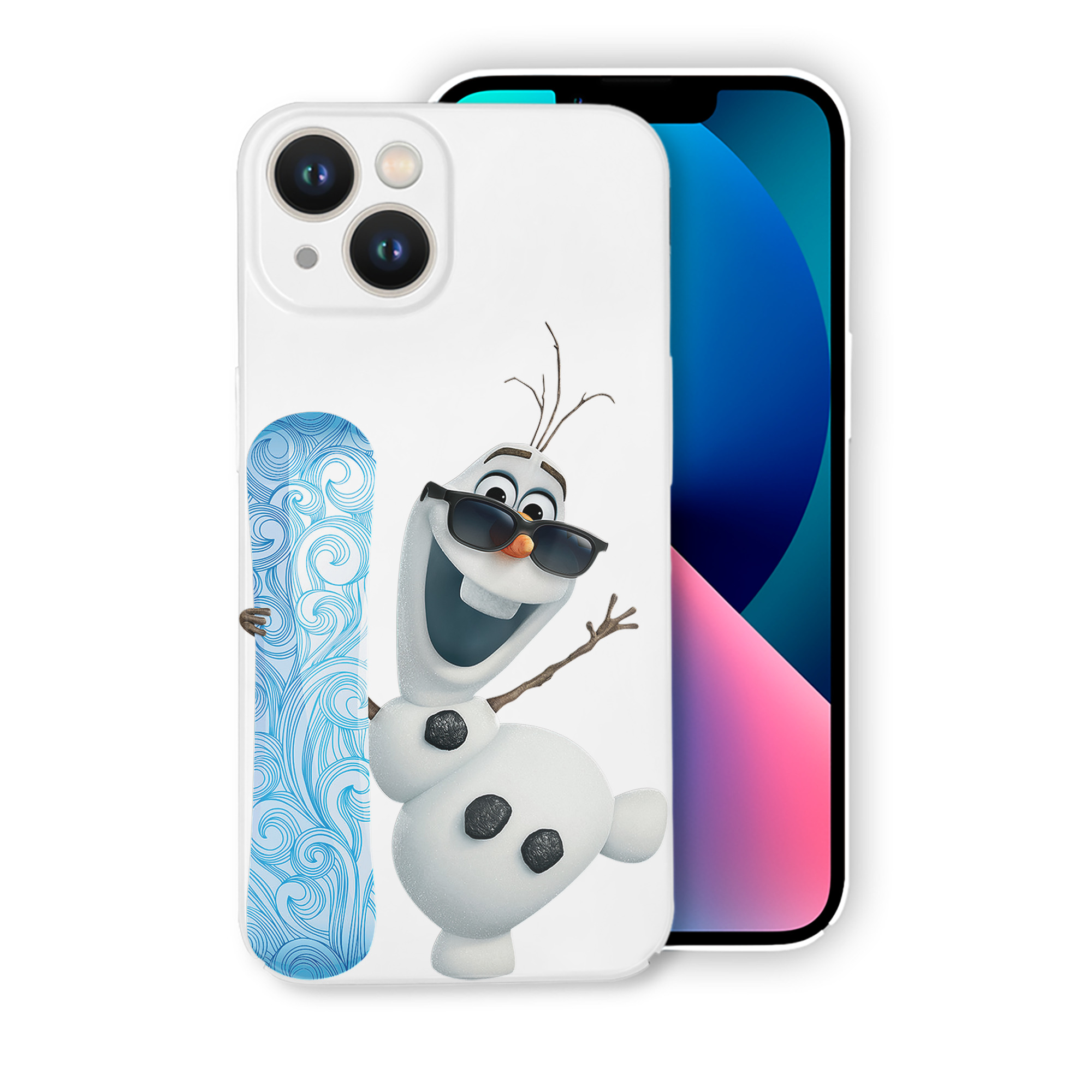（画像用） アナと雪の女王 アンナ エルサ Frozen Anna Elsa 【iPhone 14シリーズ対応】ハードケース